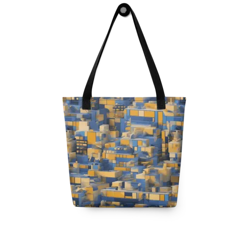 Cobalt Solarium on a Tote Bag