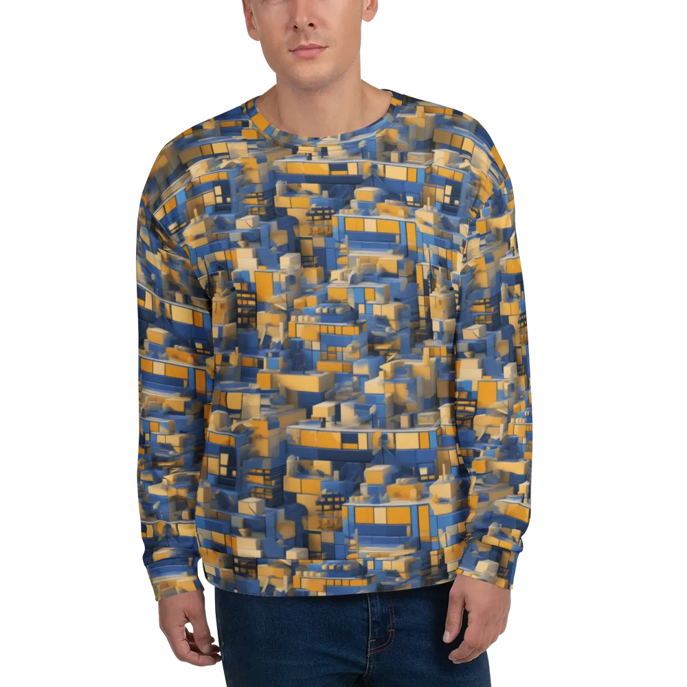 Cobalt Solarium on Sweatshirt — Front