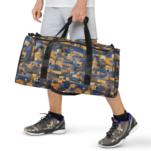 Cobalt Solarium on a Duffle Bag