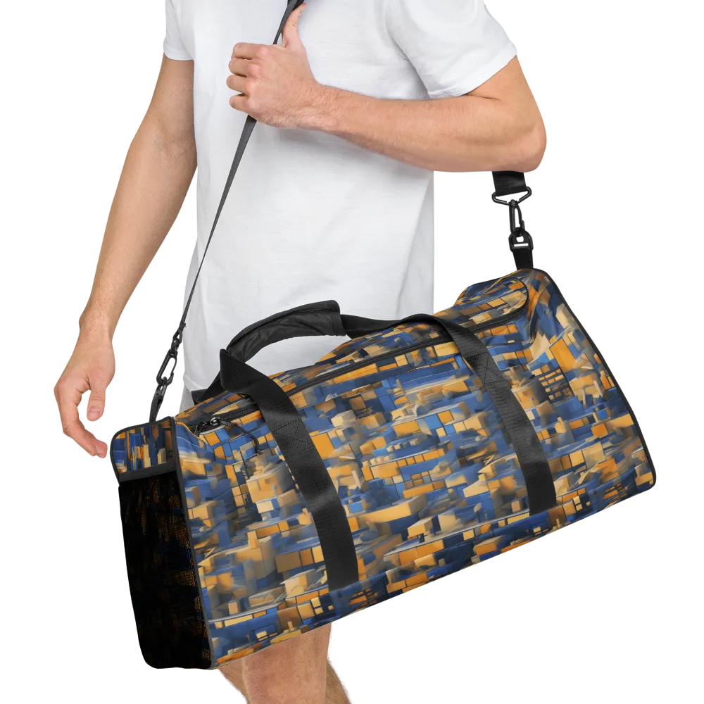 Cobalt Solarium on Duffle Bag — Right Front