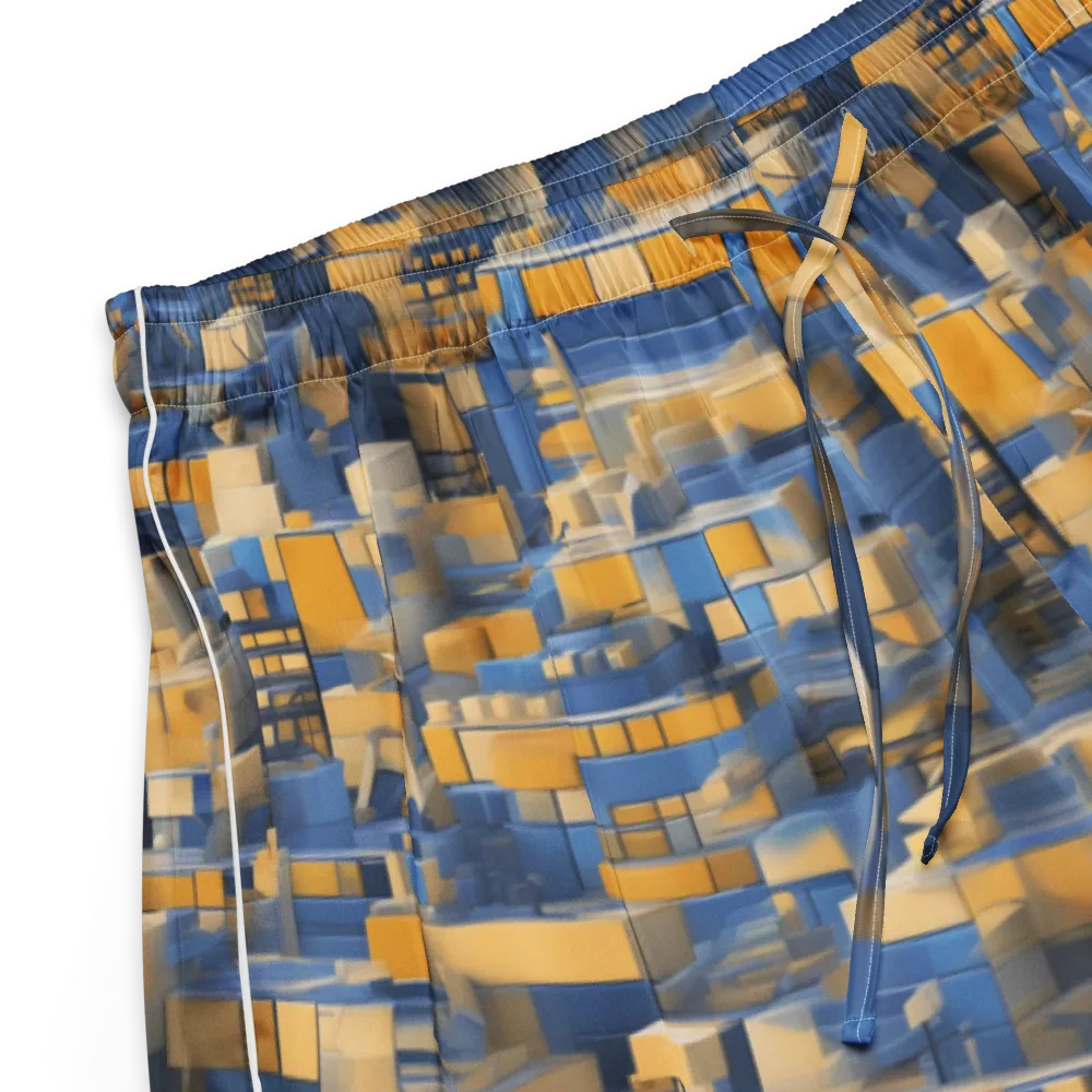 Cobalt Solarium on Women's Pajama Shorts — Product details