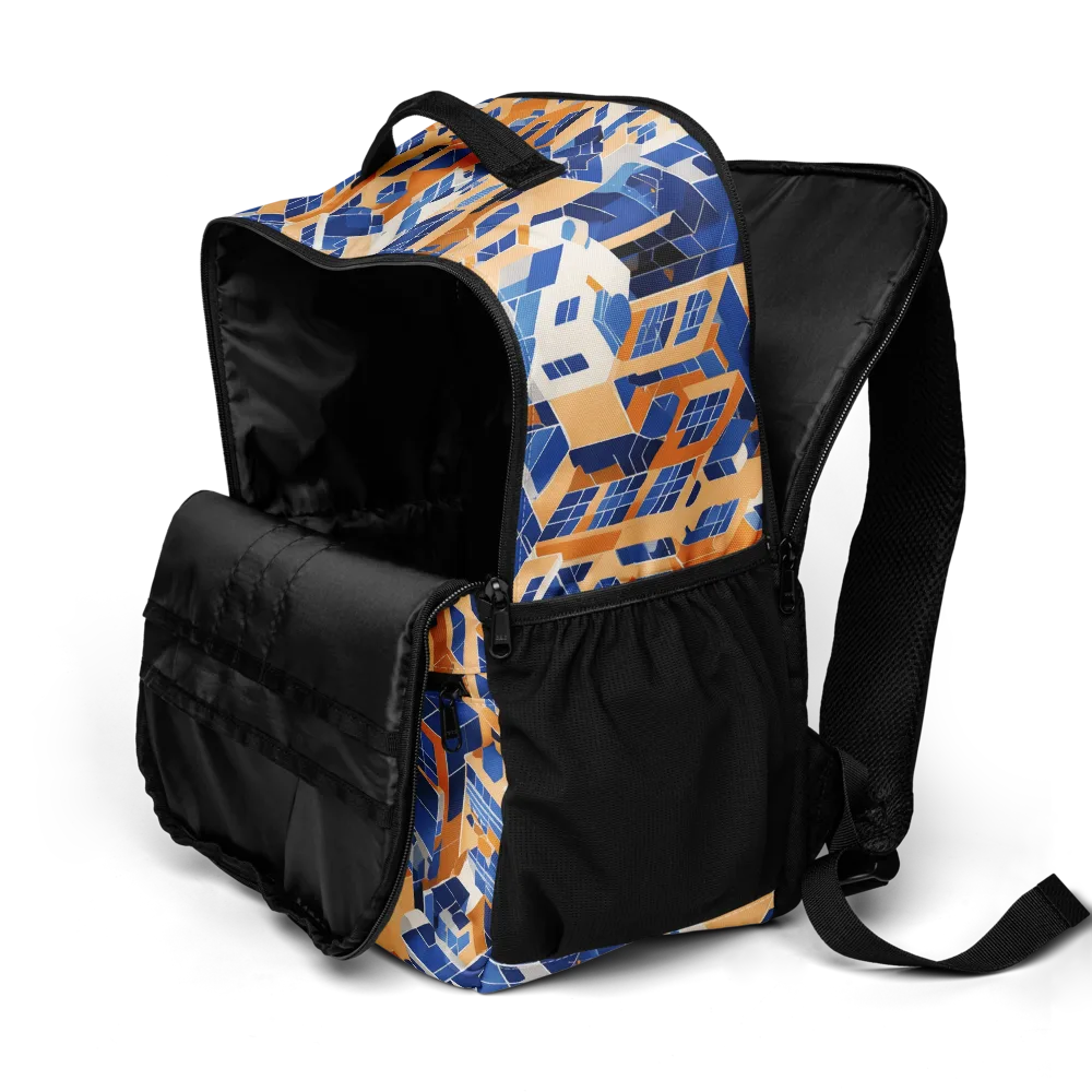 Azure Blocks on Utility Backpack — Product details 2
