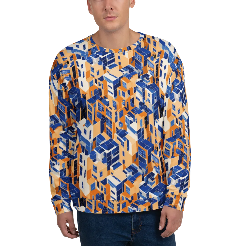 Azure Blocks on Sweatshirt — Front