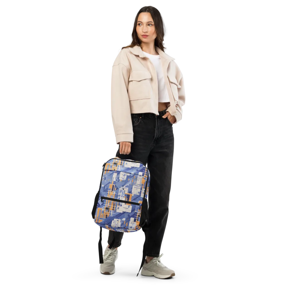 Azure Gridscape on Utility Backpack — Front