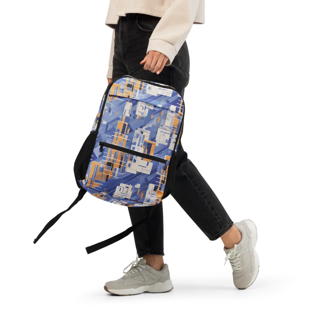 Azure Gridscape on Utility Backpack — Front