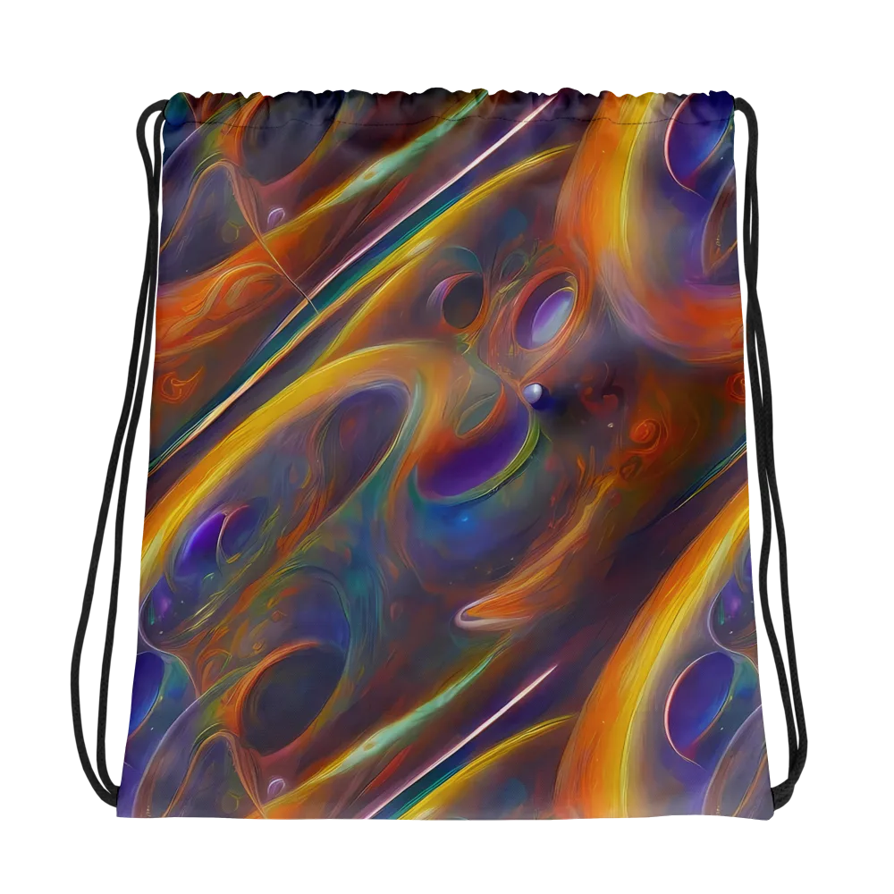 Pre-Raphaelite Ripple on Drawstring Bag — Photo