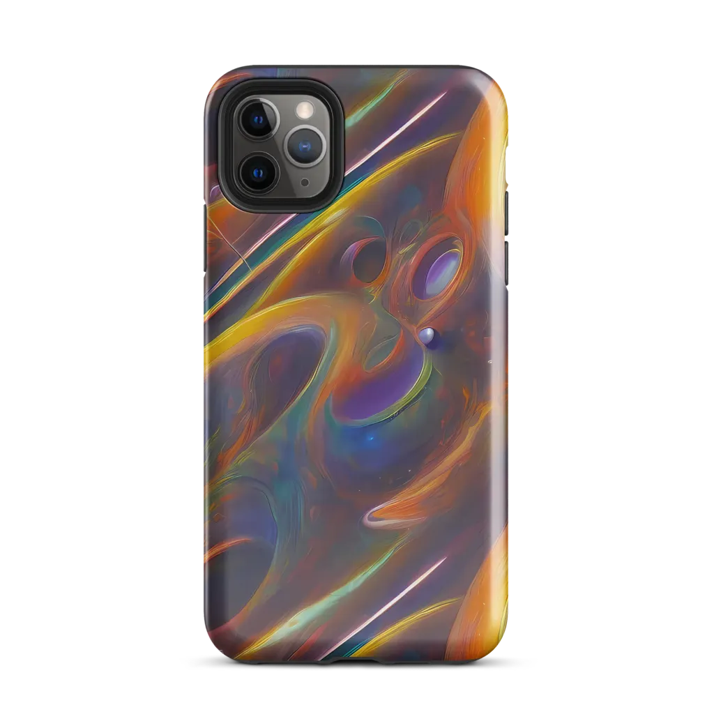 Pre-Raphaelite Ripple on Tough Case for iPhone® — Front