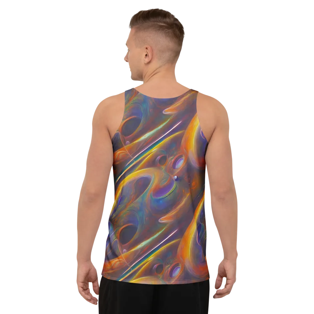 Pre-Raphaelite Ripple on Men's Tank Top — Back