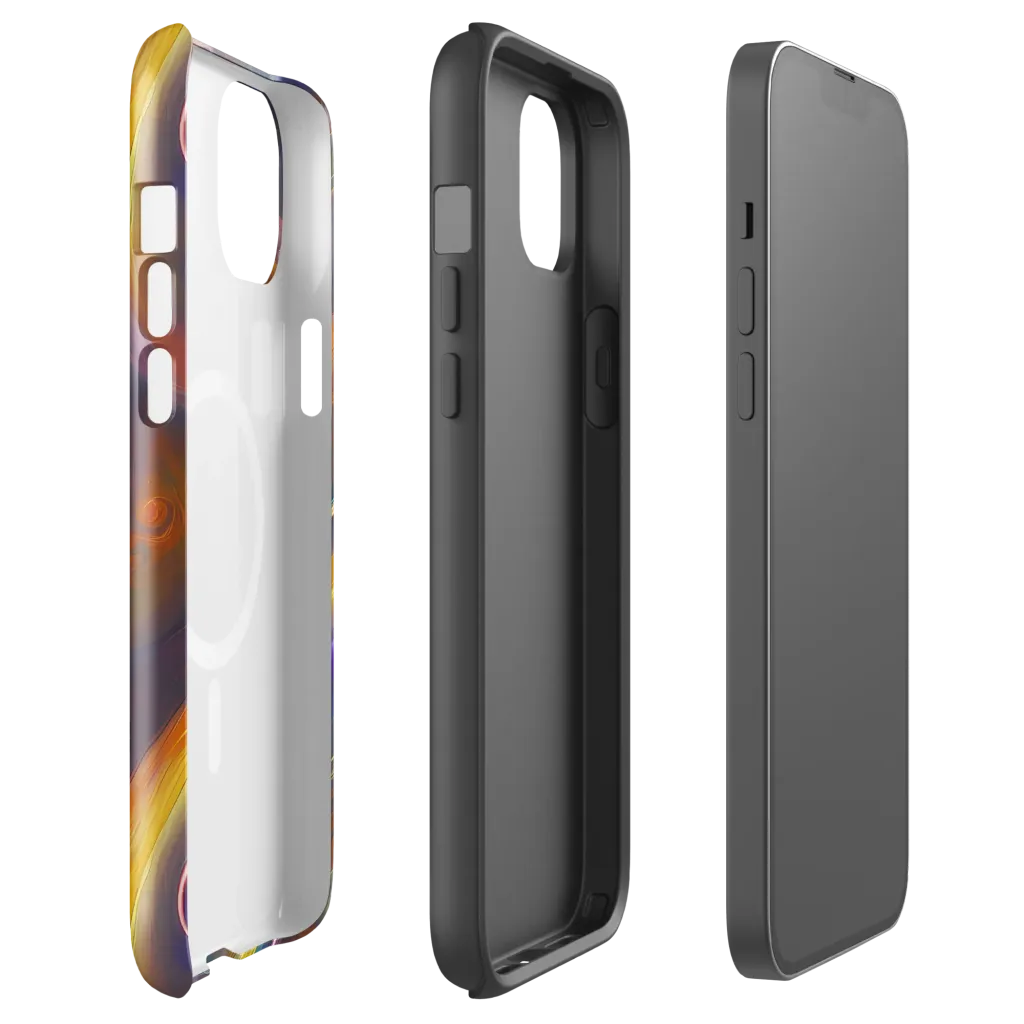 Pre-Raphaelite Ripple on MagSafe Tough Case for iPhone® — Front