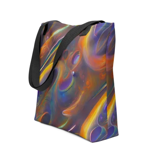 Pre-Raphaelite Ripple on a Tote Bag