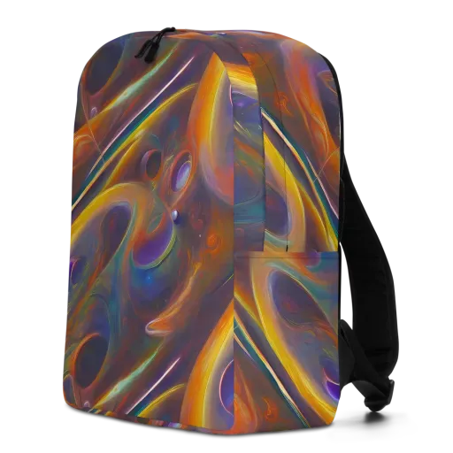 Pre-Raphaelite Ripple on a Minimalist Backpack