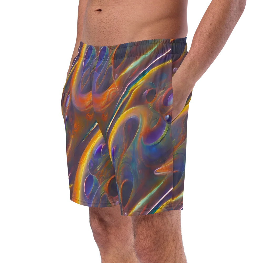Pre-Raphaelite Ripple on Swim Trunks — Left Front