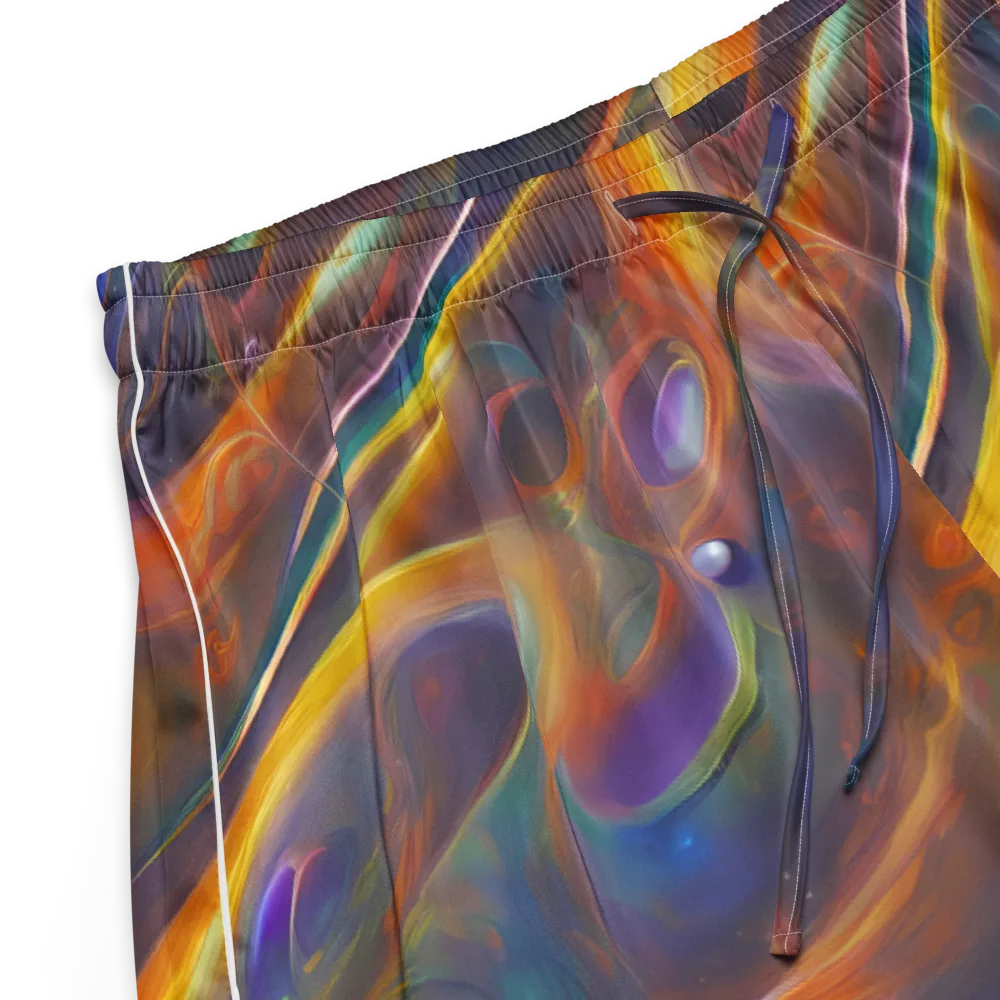 Pre-Raphaelite Ripple on Women's Pajama Shorts — Product details