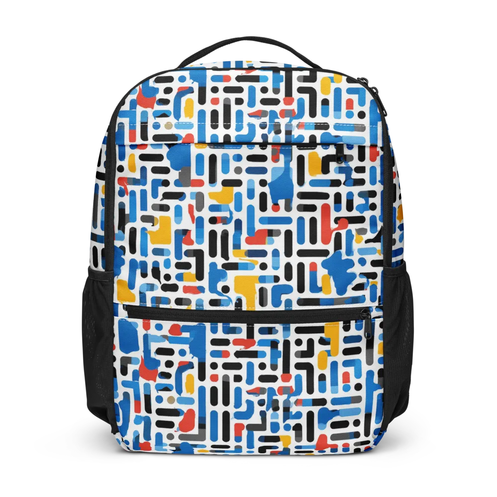 Cobalt Counterpoint on Utility Backpack — Front