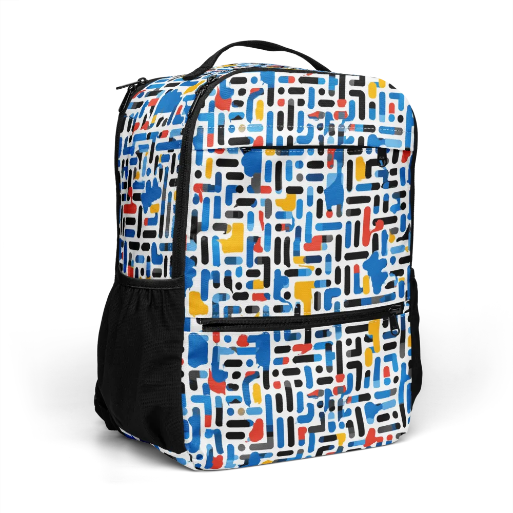 Cobalt Counterpoint on Utility Backpack — Right Front