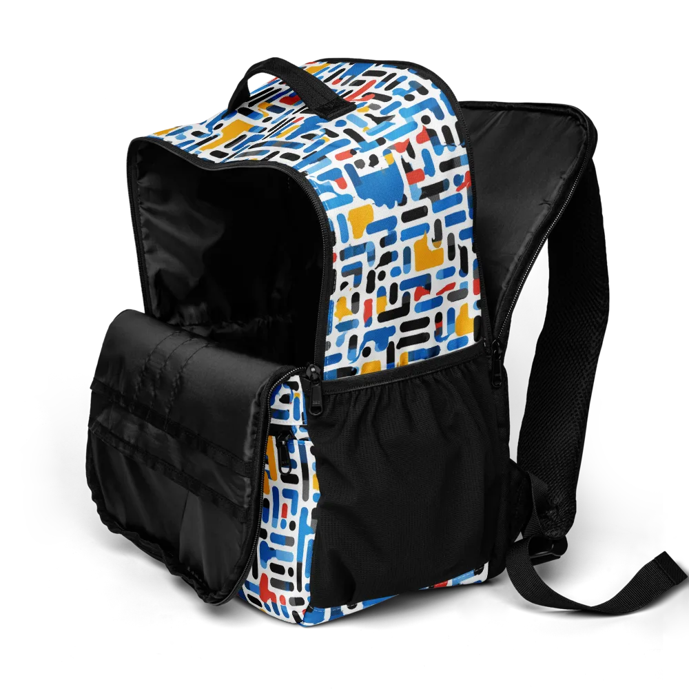 Cobalt Counterpoint on Utility Backpack — Product details 2