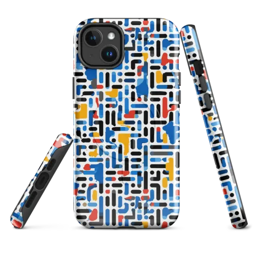 Cobalt Counterpoint on a MagSafe Tough Case for iPhone®