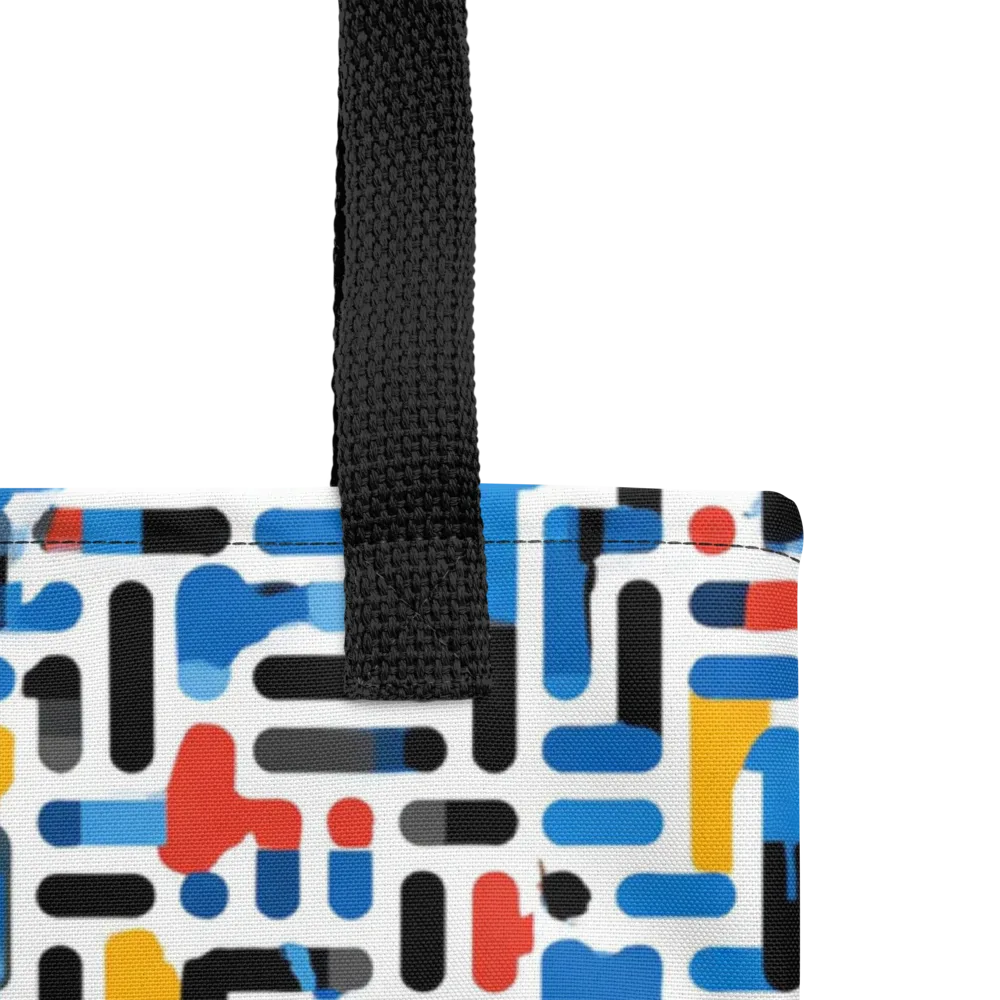 Cobalt Counterpoint on Tote Bag — Product details