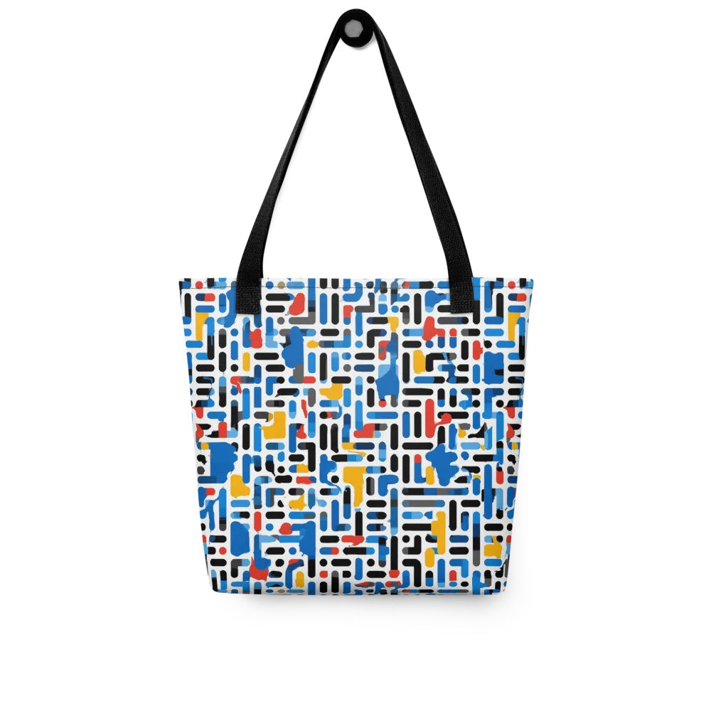 Cobalt Counterpoint on Tote Bag — Front