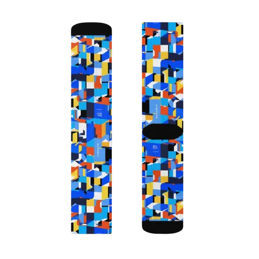 Electric Block Party on a Socks