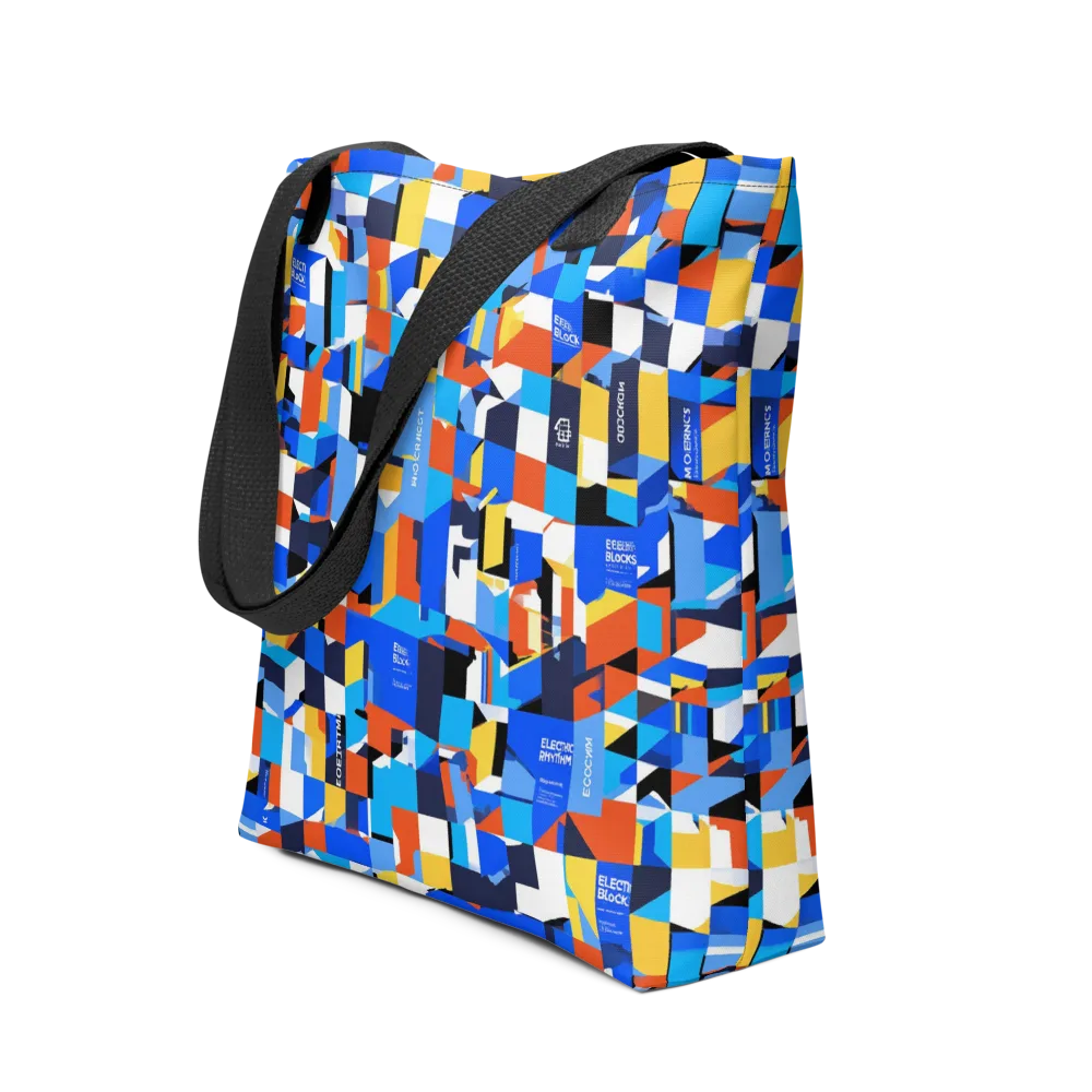 Electric Block Party on Tote Bag — Front