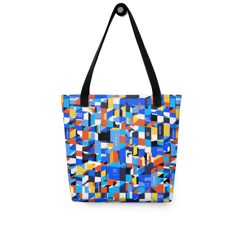 Electric Block Party on Tote Bag — Front
