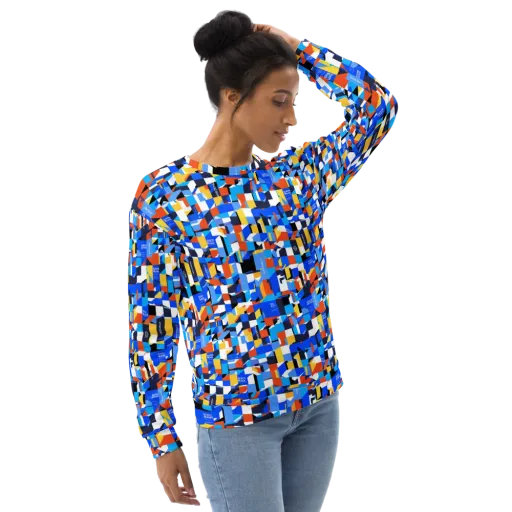 Electric Block Party on a Sweatshirt