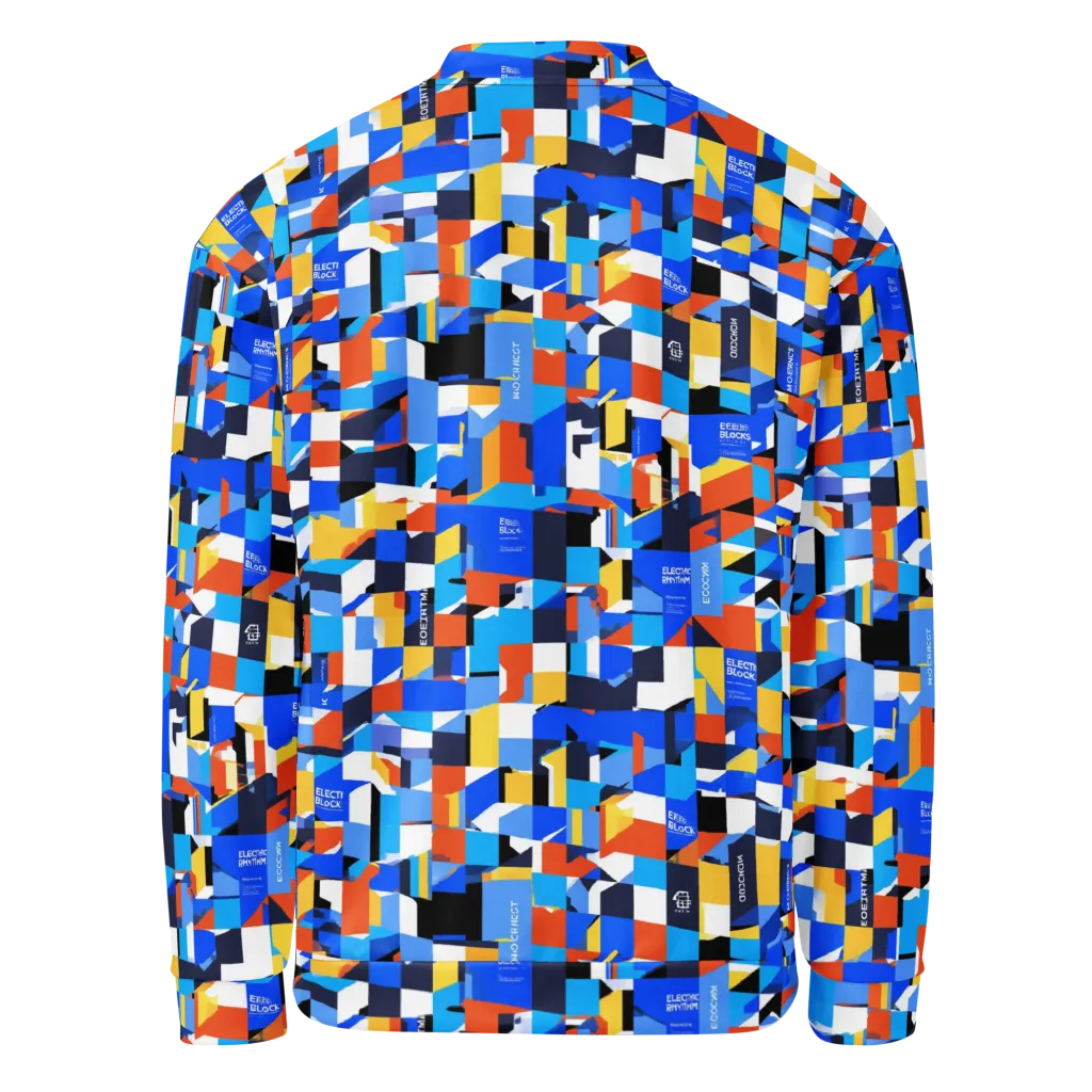 Electric Block Party on Bomber Jacket — Back