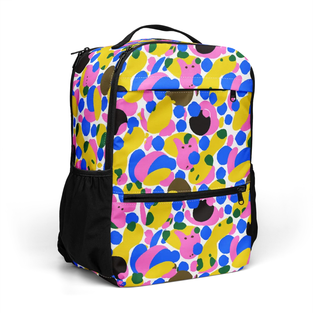Candy Orchard on Utility Backpack — Right Front