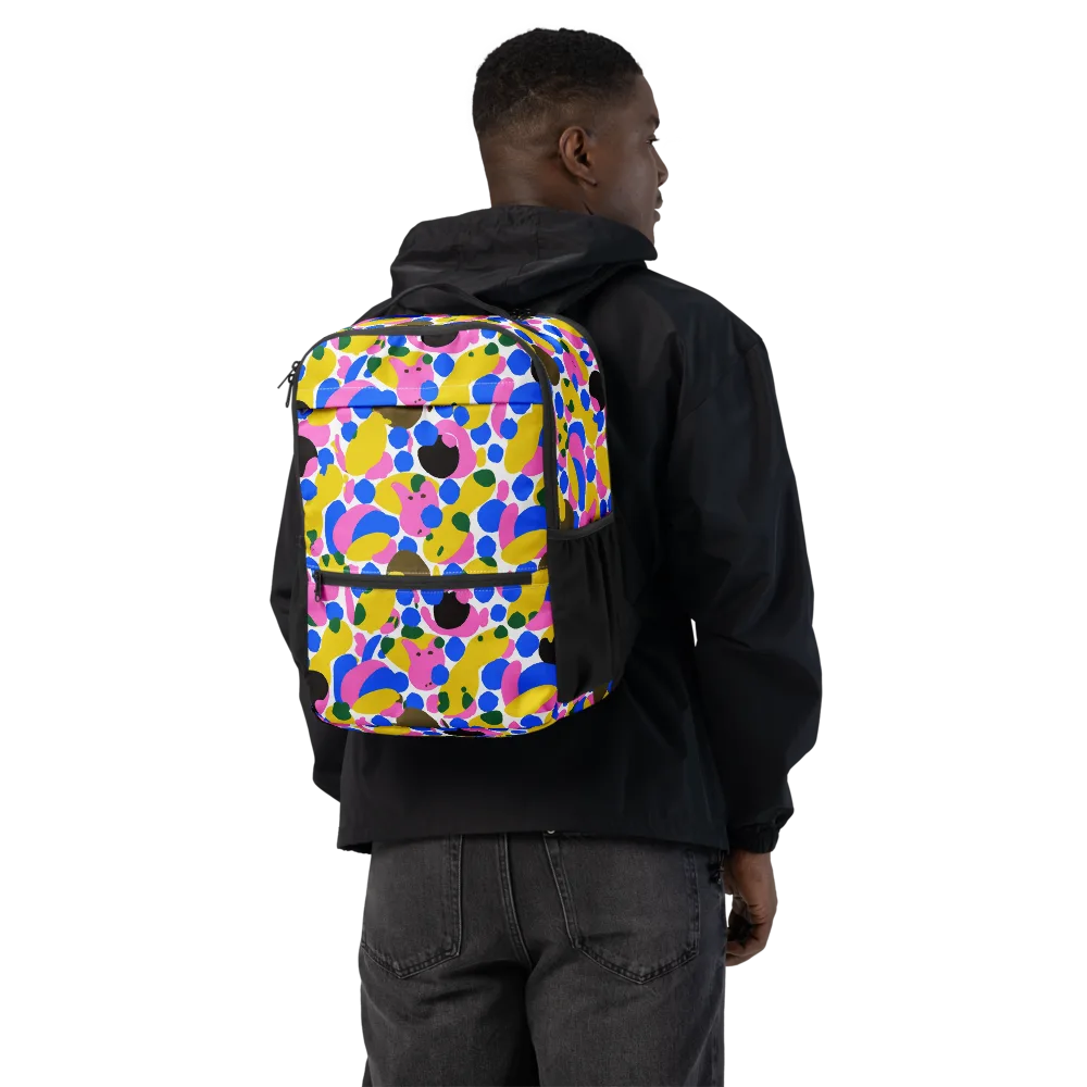 Candy Orchard on Utility Backpack — Back