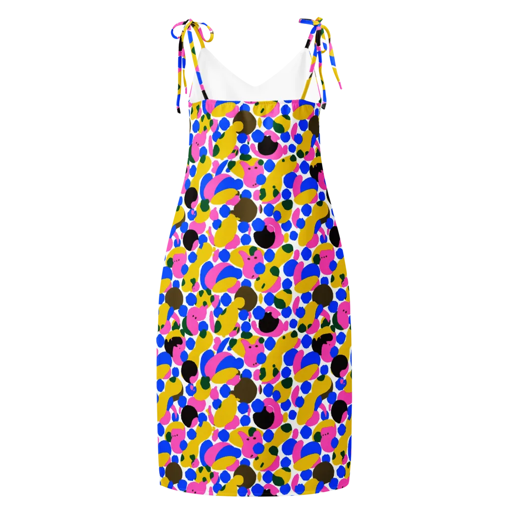 Candy Orchard on Slip Dress — Back