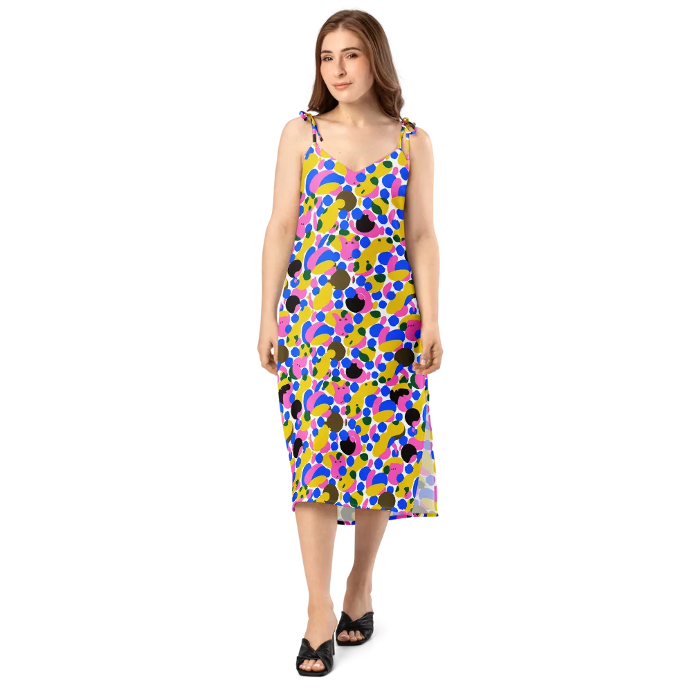Candy Orchard on Slip Dress — Front