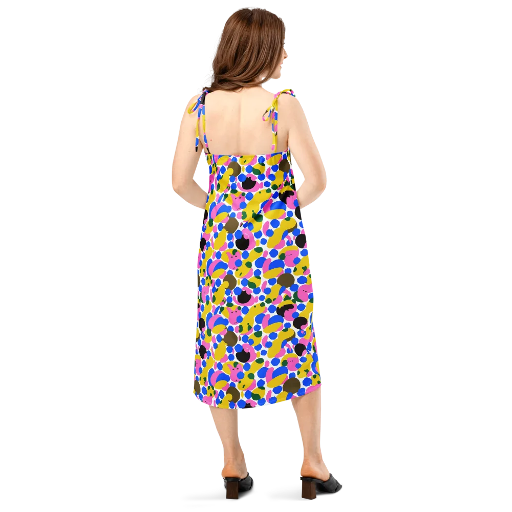 Candy Orchard on Slip Dress — Back