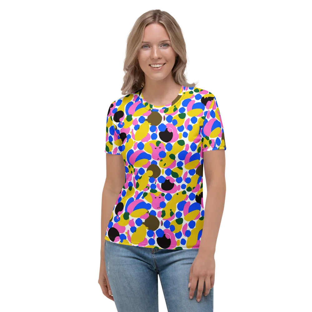 Candy Orchard on Women's Crew Neck T-Shirt — Front
