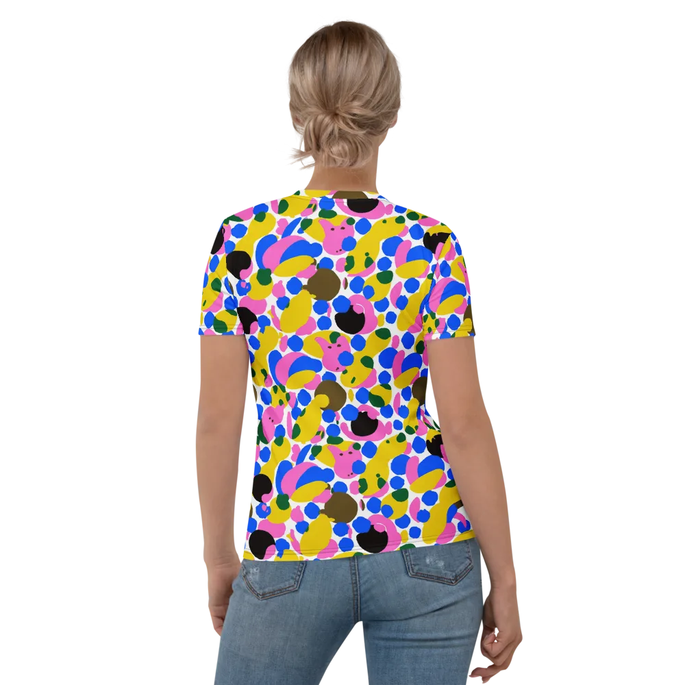 Candy Orchard on Women's Crew Neck T-Shirt — Back