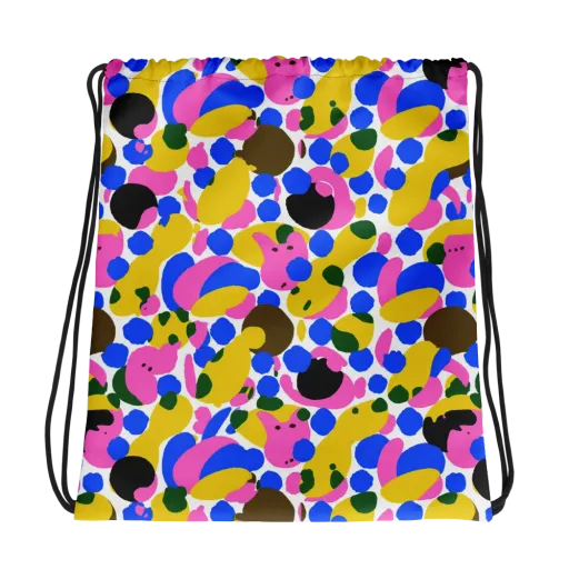 Candy Orchard on a Drawstring Bag