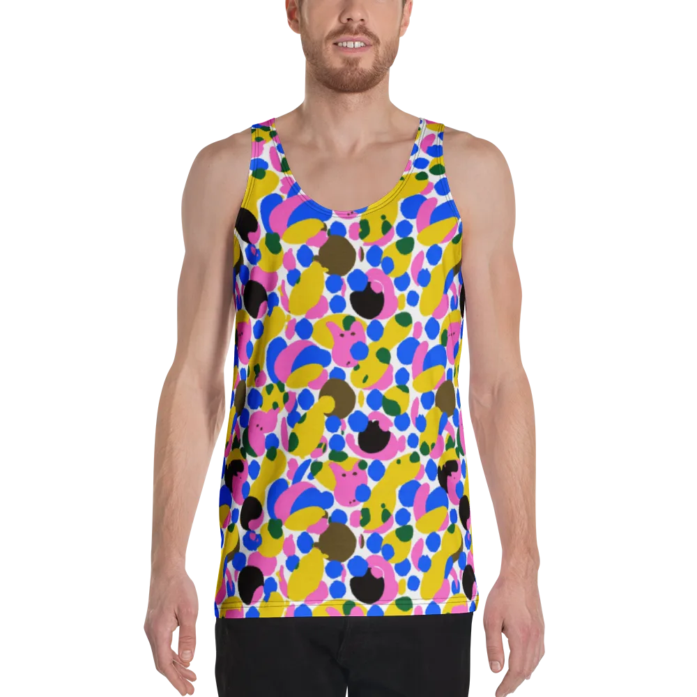 Candy Orchard on Men's Tank Top — Front
