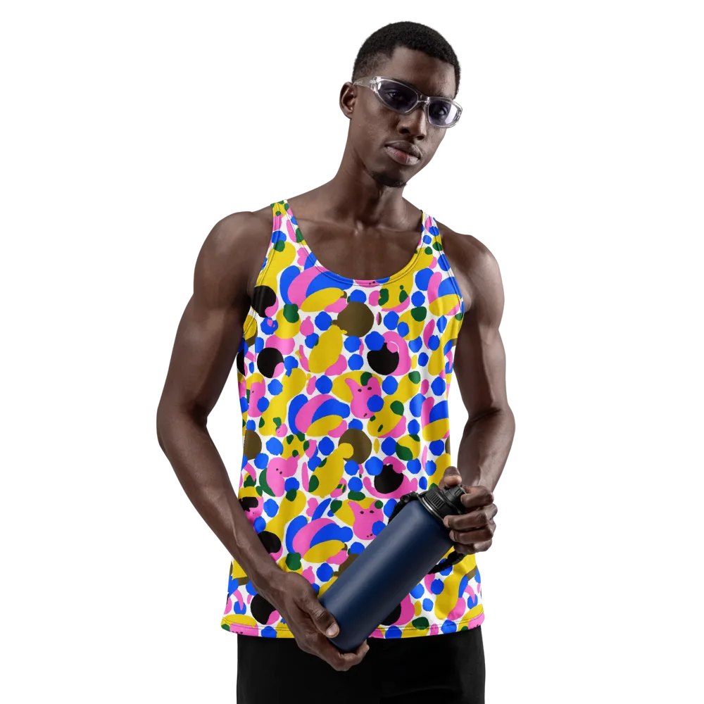 Candy Orchard on Men's Tank Top — Front