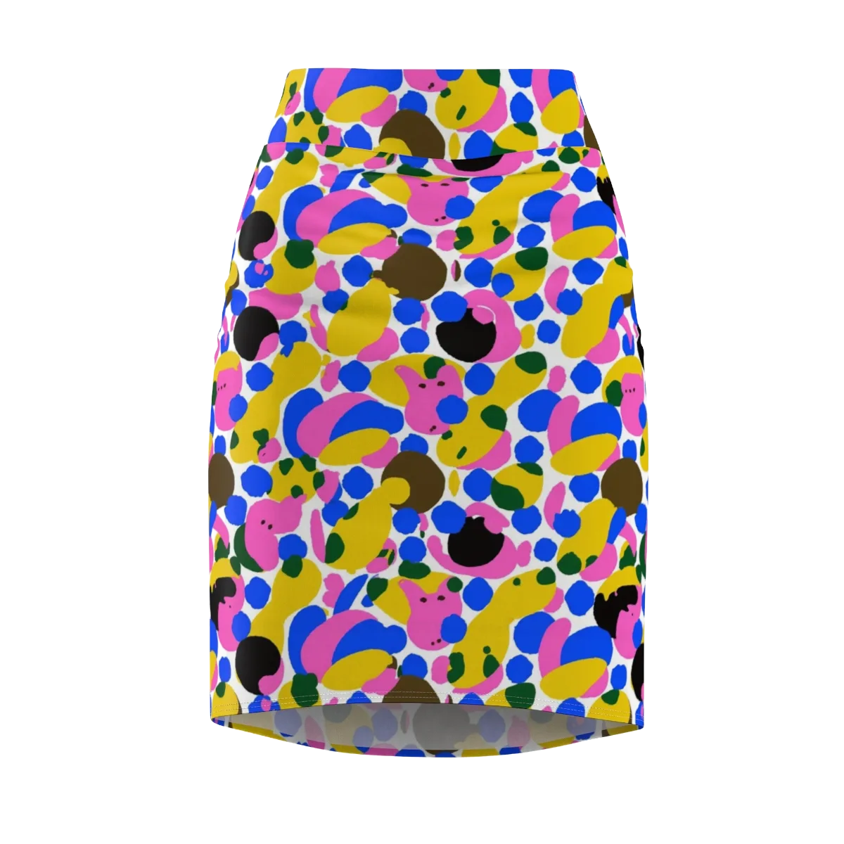 Candy Orchard on Pencil Skirt — Front