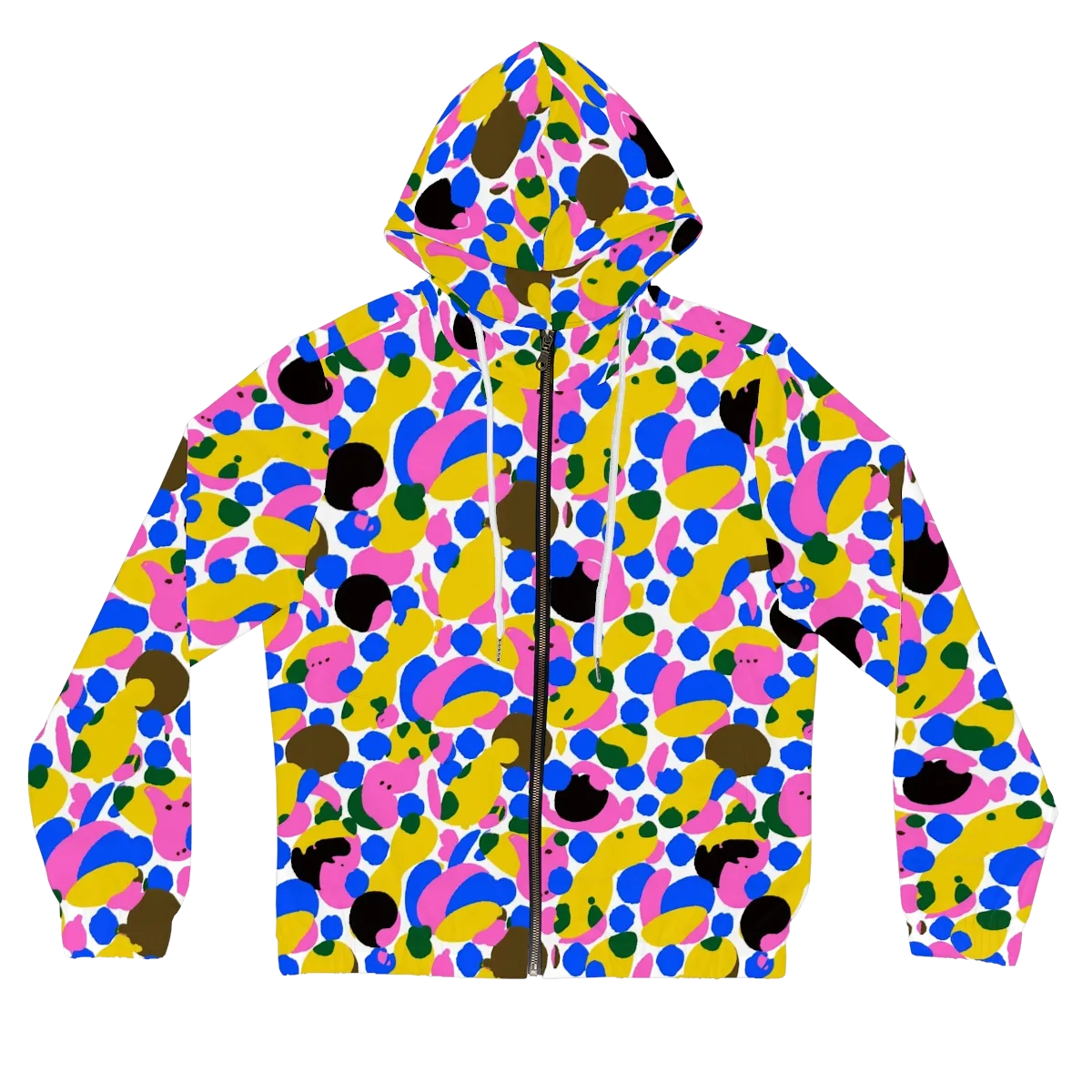 Candy Orchard on Women's Full-Zip Hoodie — Front