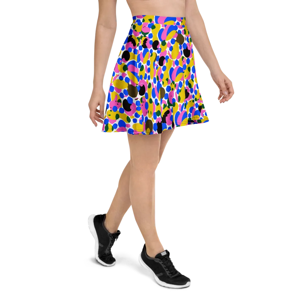 Candy Orchard on Skater Skirt — Right