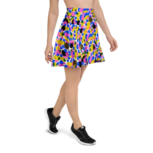 Candy Orchard on a Skater Skirt