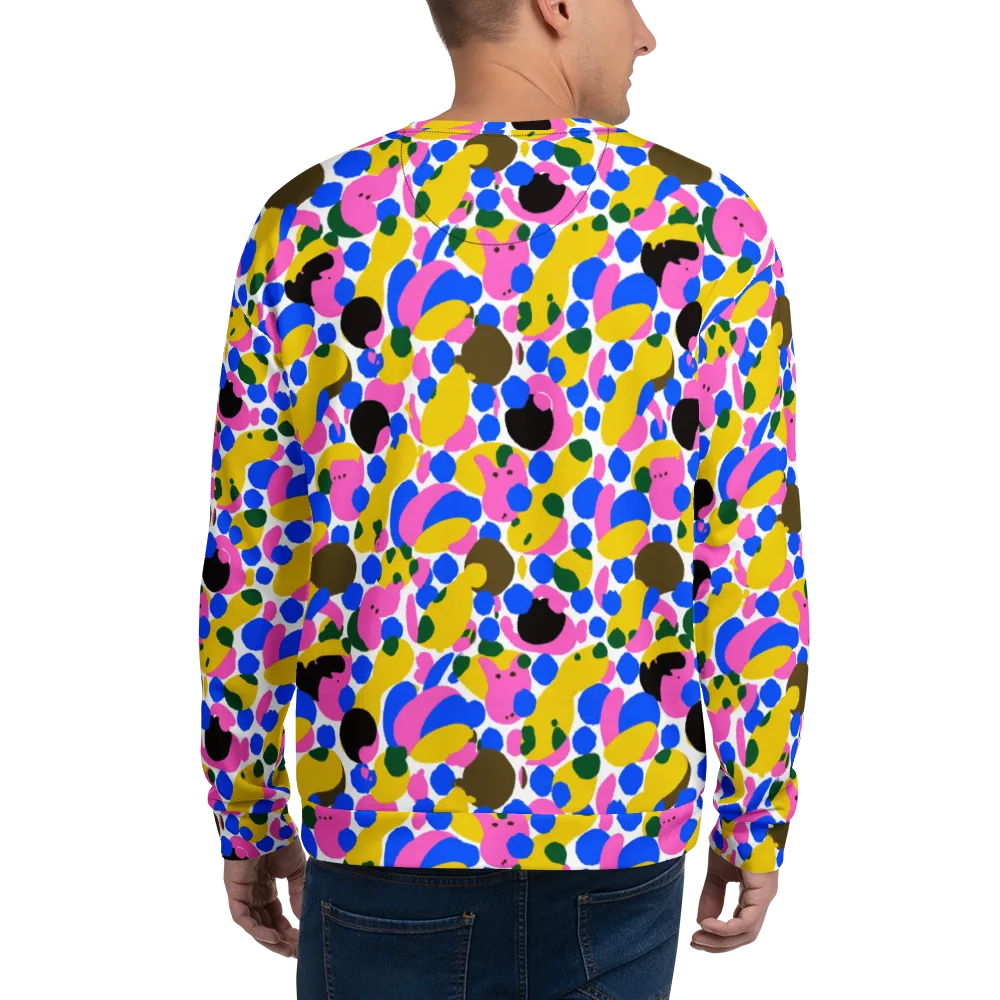Candy Orchard on Sweatshirt — Back