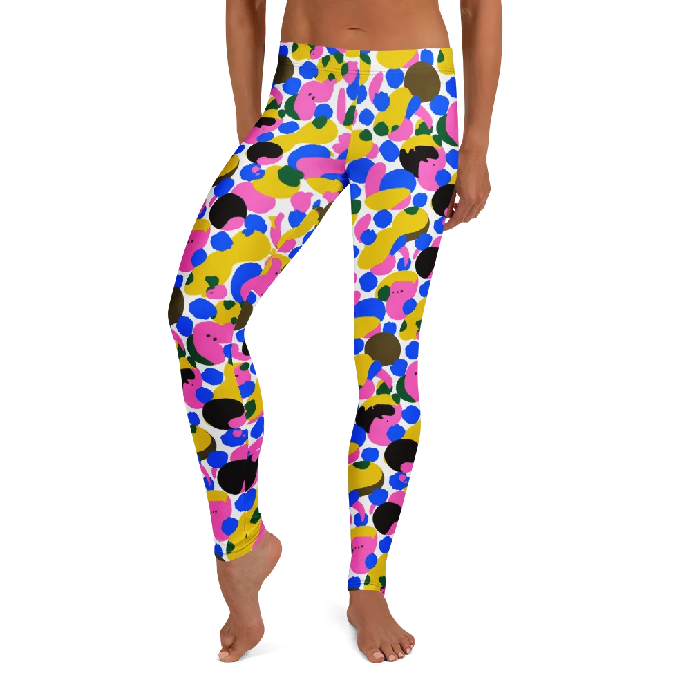 Candy Orchard on Leggings — Front