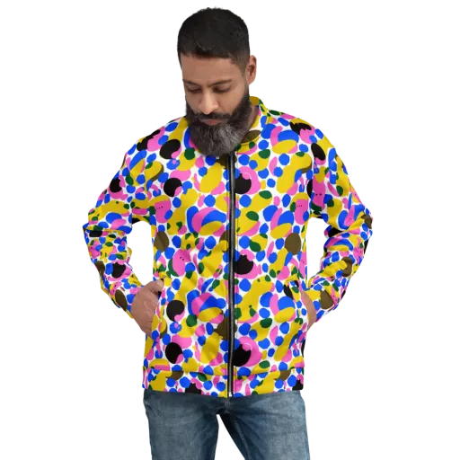 Candy Orchard on a Bomber Jacket