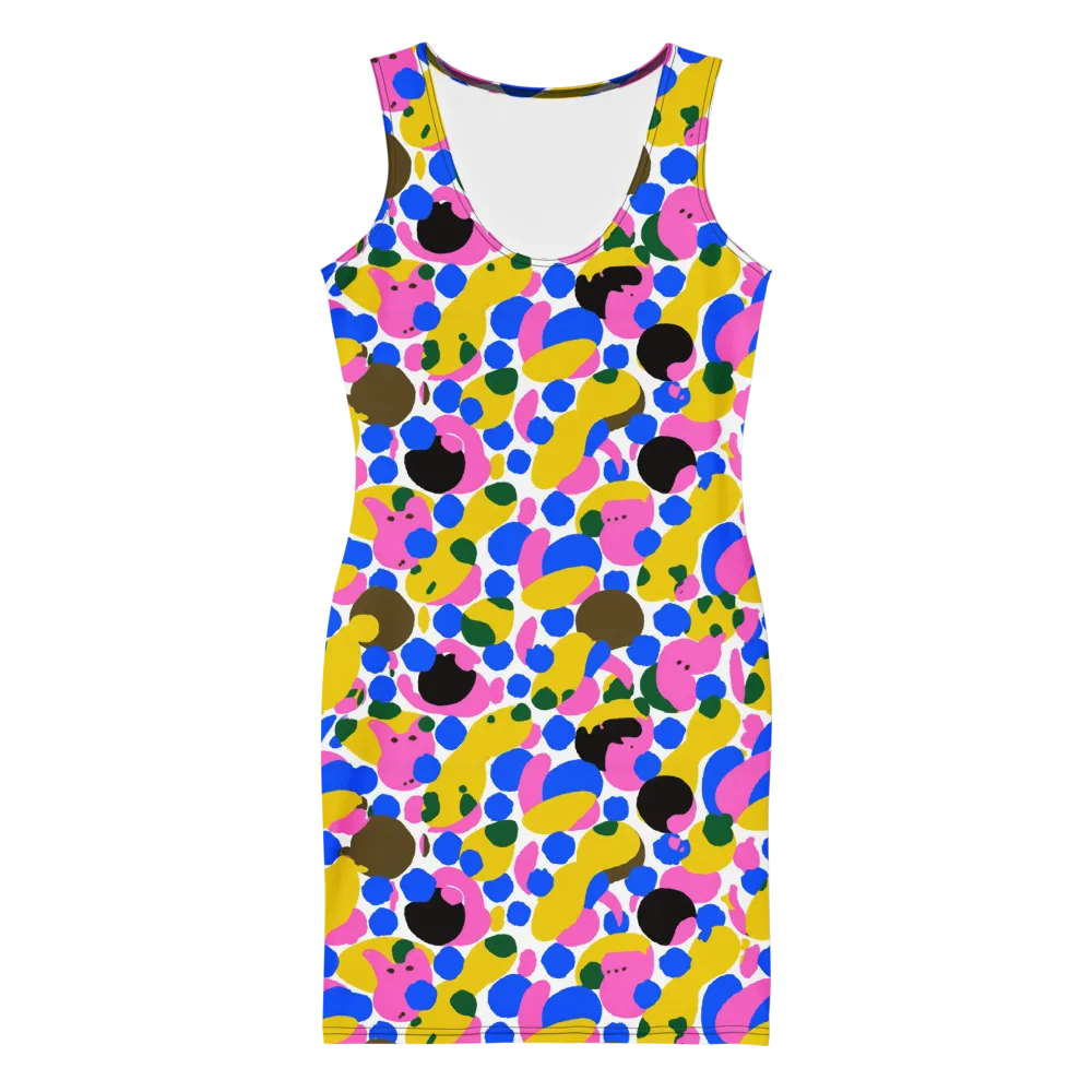 Candy Orchard on Bodycon Dress — Front
