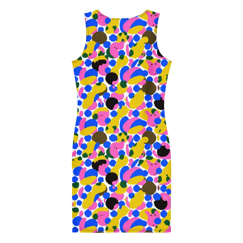 Candy Orchard on Bodycon Dress — Back