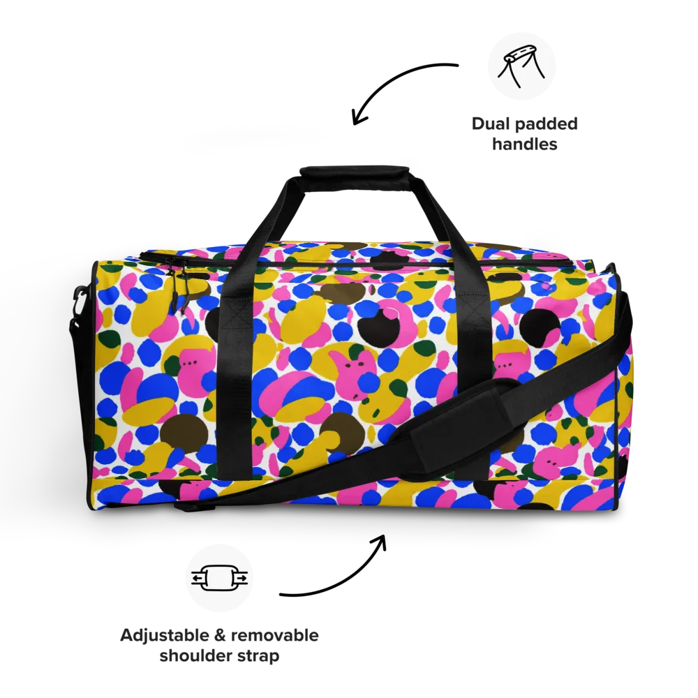 Candy Orchard on Duffle Bag — Front