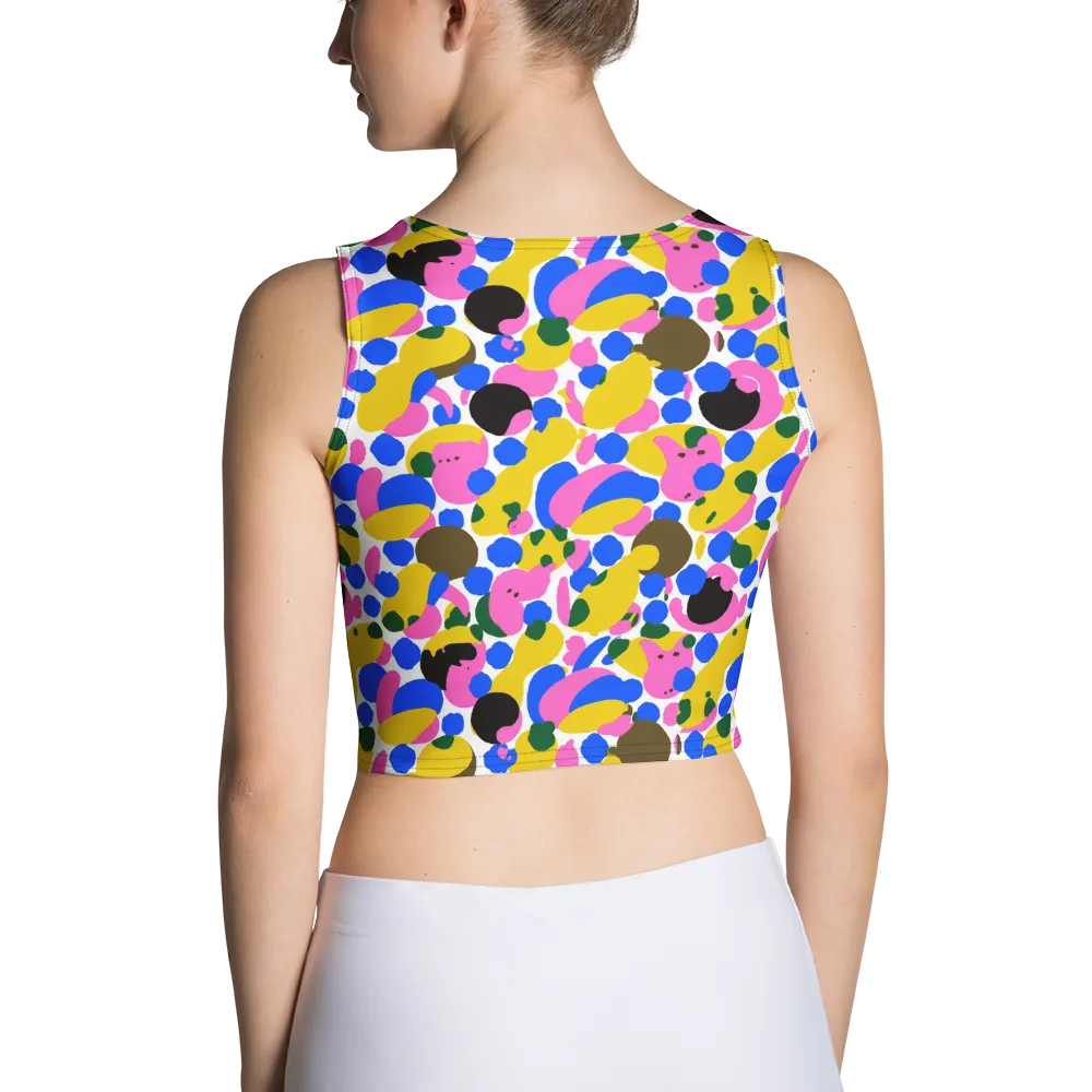 Candy Orchard on Crop Top — Back