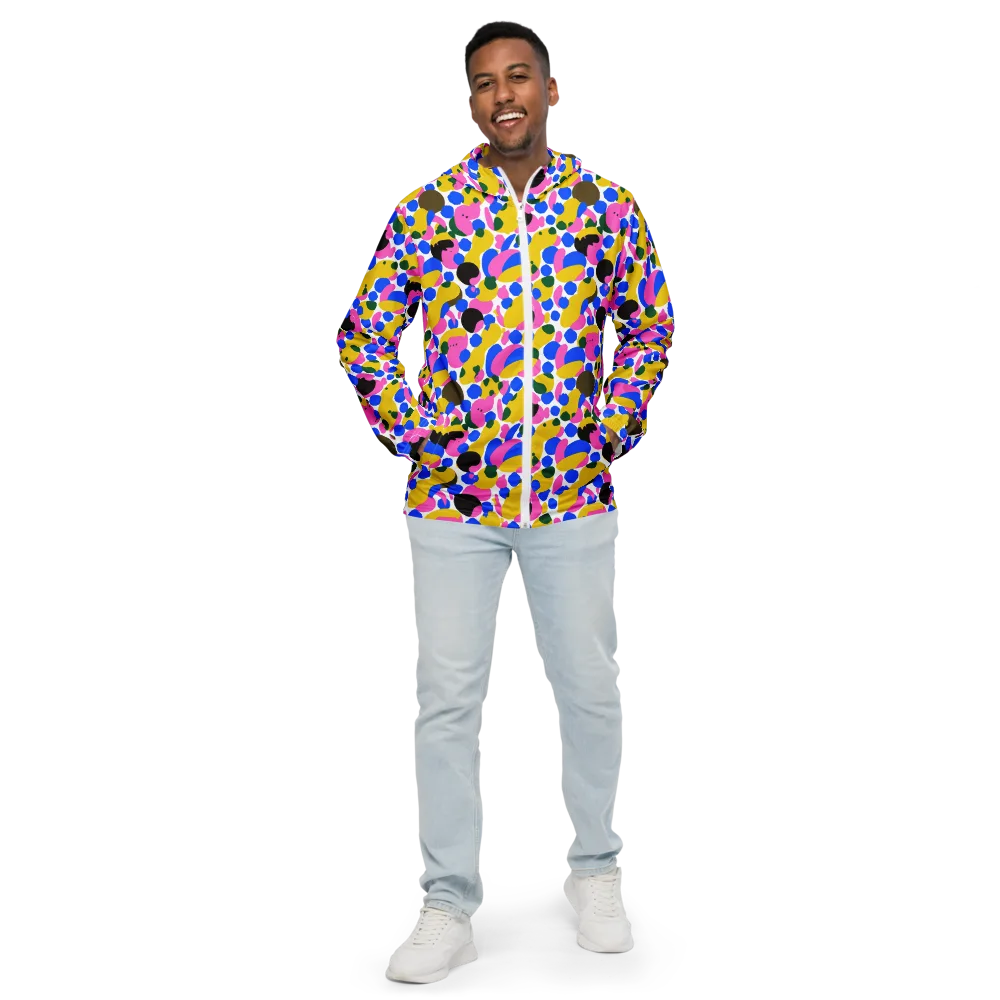 Candy Orchard on Men's Windbreaker — Front